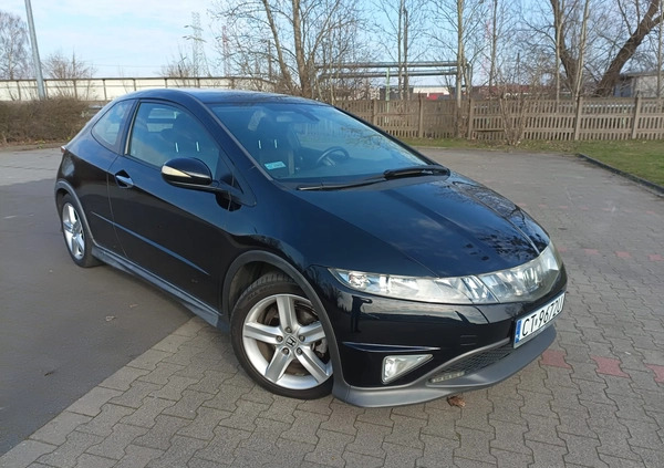 Honda Civic cena 22500 przebieg: 253483, rok produkcji 2008 z Toruń małe 154